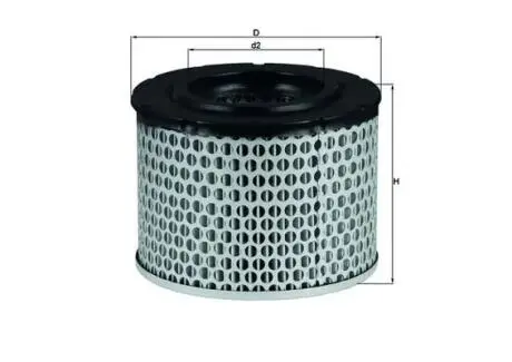 Фільтр повітряний MAHLE / KNECHT LX255