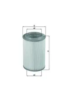 Фільтр повітряний MAHLE / KNECHT LX2689