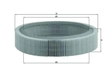 Фильтр воздуха MAHLE / KNECHT LX317