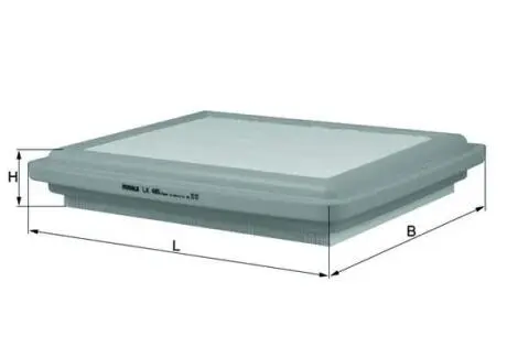 Фільтр повітря MAHLE / KNECHT LX485