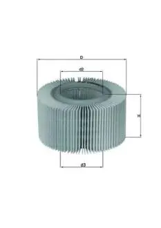 Повітряний фільтр MAHLE MAHLE / KNECHT LX578