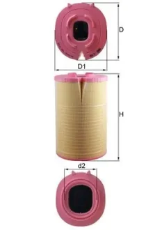 Фільтр повітряний (фільтруючий елемент) DAF XD, XDC, XF II, XFC, XG, XG+ MX-11220-MX-13390 06.21- MAHLE / KNECHT LX5888
