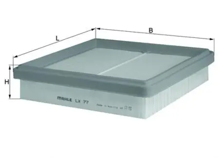 Фільтр повітряний MAHLE / KNECHT LX77