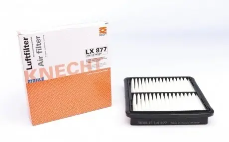 Фільтр повітряний Daewoo Matiz 98- KNECHT MAHLE / KNECHT LX 877