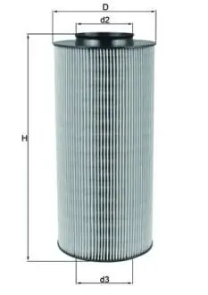 Повітряний фільтр MAHLE / KNECHT LX918