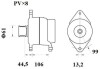 Генератор MAHLE / KNECHT MG 802 (фото 2)