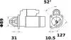 Стартер MAHLE / KNECHT MS 232 (фото 2)
