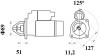 Стартер, 24V 4KW Z9 MAHLE / KNECHT MS 753 (фото 2)