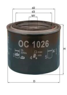 Автозапчасть MAHLE / KNECHT OC1026