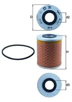 Фильтр MAHLE / KNECHT OX15D