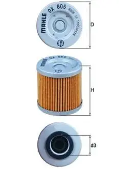 Фільтр MAHLE / KNECHT OX805