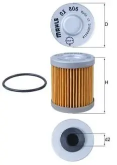 Фильтр MAHLE / KNECHT OX806D