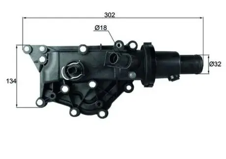 Термостат охлаждающей жидкости MAHLE / KNECHT TH5983