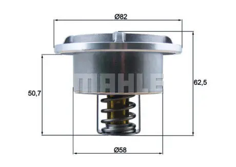 Автозапчасть MAHLE / KNECHT THD675