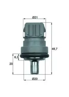 Датчик температуры жидкости охлаждения MAHLE / KNECHT TSE1D