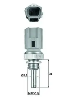 Термостат MAHLE / KNECHT TSE 27