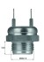 Термовыключатель вентилятора радиатора MAHLE / KNECHT TSW8D (фото 1)