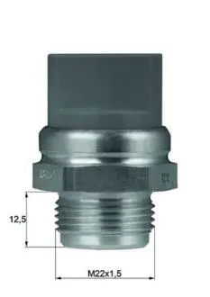 Термовыключатель вентилятора радиатора MAHLE / KNECHT TSW9D