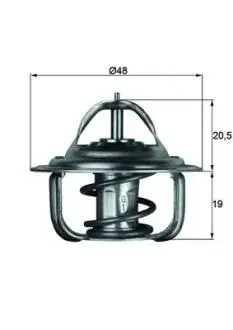 Термостат MAHLE / KNECHT TX171D