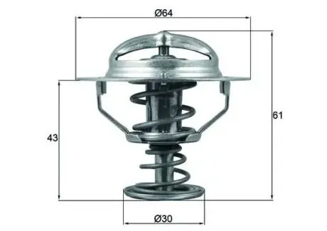 Автозапчасть MAHLE / KNECHT TX17878D