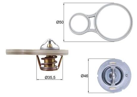 Термостат MAHLE / KNECHT TX 255 91