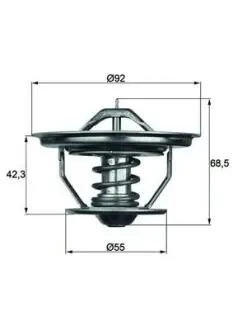 Термостат системи охолодження MAHLE / KNECHT TX3575