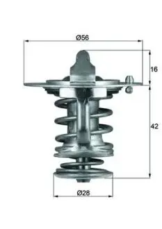 Термостат MAHLE / KNECHT TX 83 76D