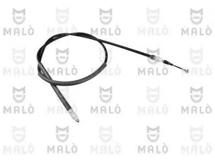 Трос ручного тормоза зад. левый. Renault Trafic 01-/Opel Vivaro 06-/Nissan Primastar 02- MALO 26433