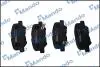 Колодки тормозные дисковые MANDO MPA17 (фото 1)