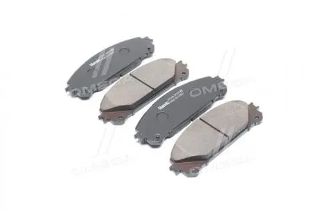 Колодки тормозные дисковые передние MANDO MPT40
