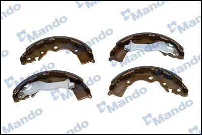 Колодки дискового тормоза MANDO RMLH15