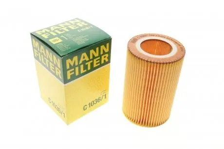 Фільтр повітряний Smart 0.6-0.7i -FILTER MANN C 1036/1