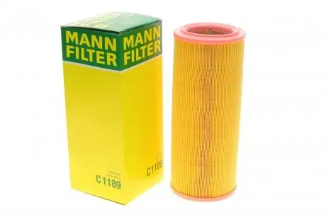 Фильтр воздушный Fiat Doblo 1.6 16V/1.9D/JTD 01- -FILTER MANN C 1189