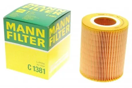 Фільтр повітряний MB A-class (W168) (M166) 97-04 -FILTER MANN C 1381