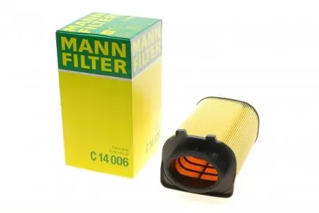 Фильтр воздушный MB E-class (W212)/GLK 1.6/2.0 M274 13-16/GLC/Infiniti Q50/Q60 2.0 14- -FILTER MANN C 14 006