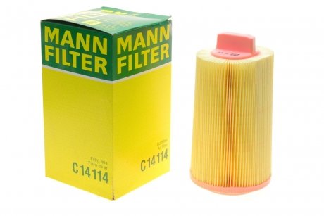 Фильтр воздушный MB Sprinter 1.8 M271 08-/C-class (W203/W204)/E-class (W211) 1.8 M271 02-09 -FILTER MANN C 14 114 (фото 1)