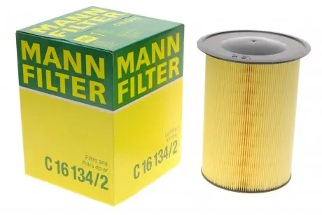 Фильтр воздушный Ford Connect 13-/C-MAX 10-/Focus 1.0-2.0 i/D 04-/Volvo C30/V50 1.6-2.0 06-12 -FILTER MANN C 16 134/2