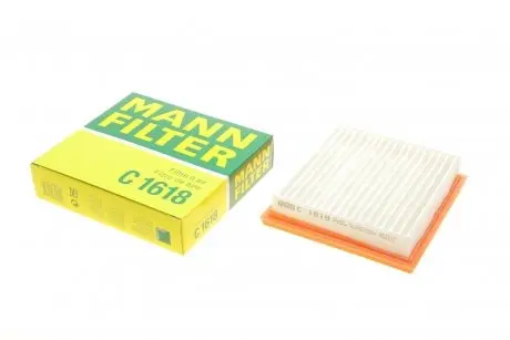 Фільтр повітряний Nissan Micra 1.0-1.4 i 92-10/Note 1.4 i 06-12 -FILTER MANN C 1618