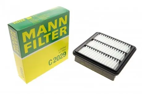 Фільтр повітряний Hyundai Elantra 1.6/D/i30 1.4-2.0/1.6-2.0CRDi 06-12/Kia Cee\'d/Cerato 1.6/2.0 08- -FILTER MANN C 2029