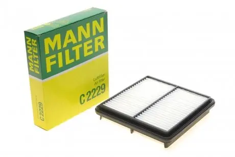 Фильтр воздушный Daewoo Lanos 1.4-1.6 97-10/Nexia 1.5 08- -FILTER MANN C 2229