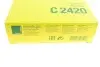 Фільтр повітряний Nissan Note/Micra/Tiida 1.6 16V 01-/Cube III (Z12) 10- -FILTER MANN C 2420 (фото 7)