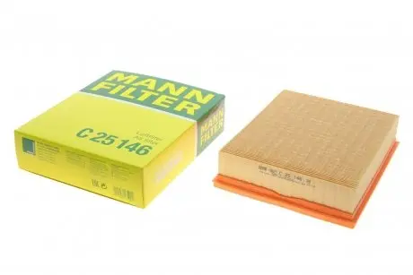 Фильтр воздушный Land Rover Range Rover 4.6 V8 94-04/Defender 2.5TD5 90-16 -FILTER MANN C 25 146