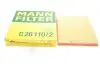 Фильтр воздушный MB E-class (W211)/G-class (W463) 4.0CDI 00- (OM628) -FILTER MANN C 26 110/2 (фото 1)
