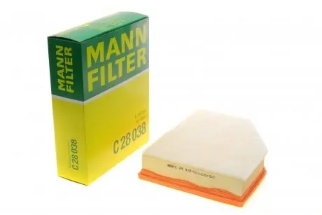 Фільтр повітряний BMW 5 (G30/F90)/ 7 (G11/G12) 2.0 16- (B47/B48/B58) -FILTER MANN C 28 038