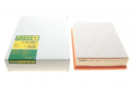 Фильтр воздушный VW T4 96-03 (с поролоном)) -FILTER MANN C 29 198/1