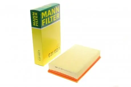 Фільтр повітряний VW Passat 1.6-2.8 88-97/Audi A6 1.8-2.8 94-97/100/80 89-94 -FILTER MANN C 31 152/1