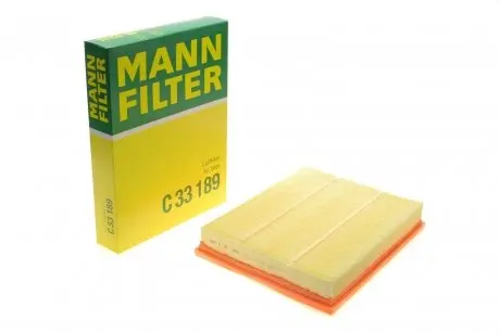 Фільтр повітряний Opel Vectra C 1.6/1.8 i 02-/Signum 1.8 i 03- -FILTER MANN C 33 189