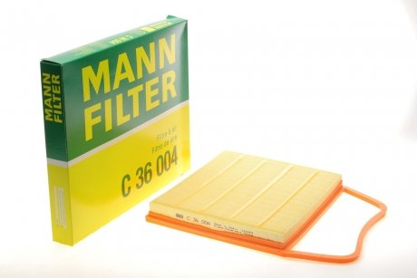 Фильтр воздушный BMW 3 (E90)/Z4 (E89) 3.0 06- (N54) -FILTER MANN C 36 004