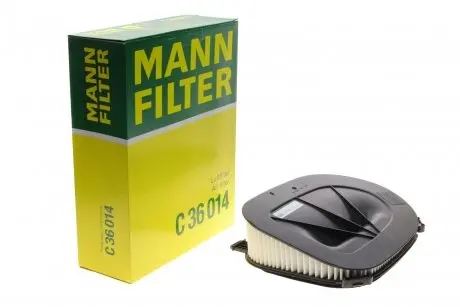 Фільтр повітряний BMW X3 (F25) 10-17/X5 (E70) 06-13/X6 (E71) 08-14 (N47/N57) -FILTER MANN C 36 014