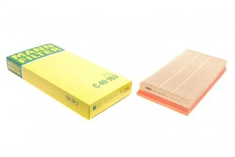 Фільтр повітряний MB A-class (W169)/B-class (W245) 04-12 (OM640) -FILTER MANN C 40 163